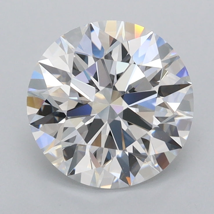 1.83 Carat Round Shaped, Ideal Cut, D Color, FL Clarity, IGI Certified Lab Grown Diamond