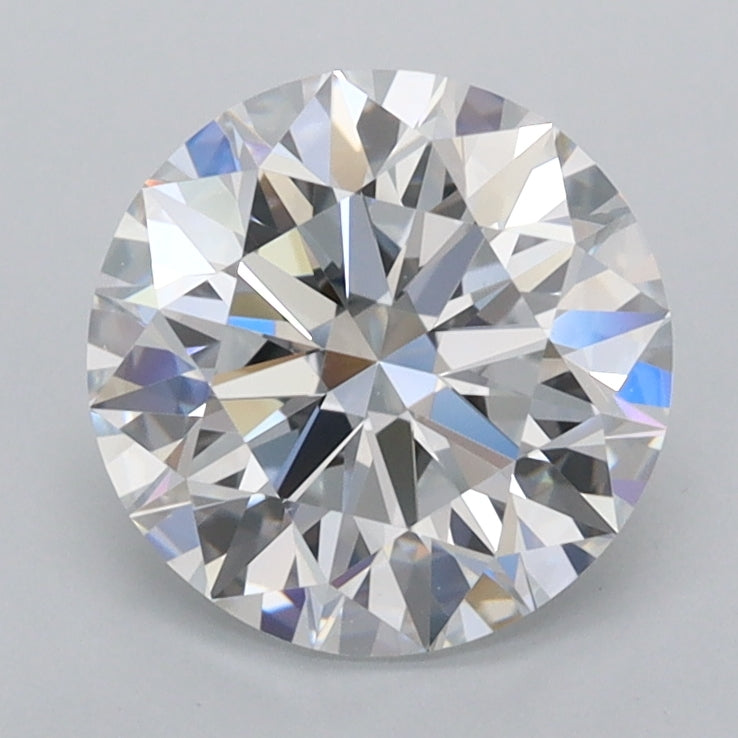 1.94 Carat Round Shaped, Excellent Cut, D Color, FL Clarity, IGI Certified Lab Grown Diamond