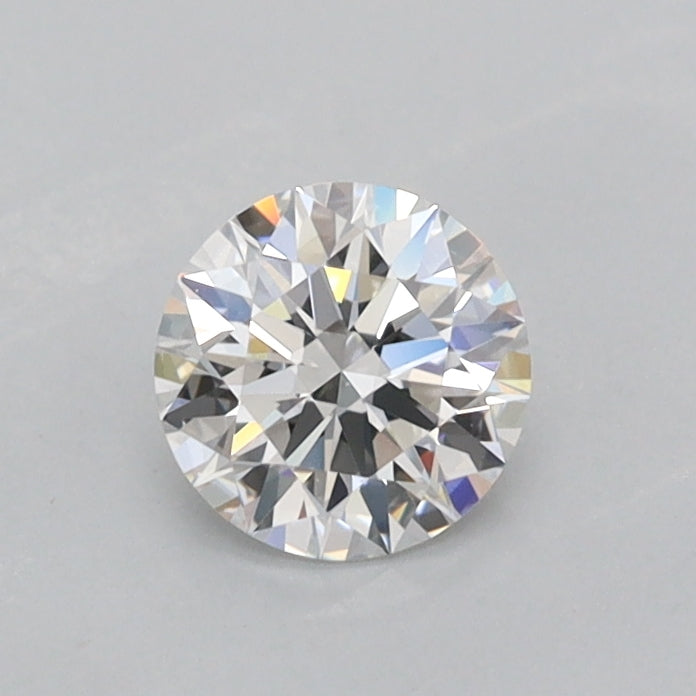 0.51 Carat Round Shaped, Ideal Cut, D Color, FL Clarity, IGI Certified Lab Grown Diamond