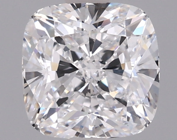 1.49 Carat Cushion Shaped, Ideal Cut, D Color, VVS1 Clarity, IGI Certified Lab Grown Diamond