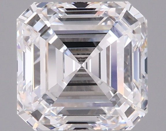 1.53 Carat Asscher Shaped, Ideal Cut, D Color, VVS1 Clarity, IGI Certified Lab Grown Diamond