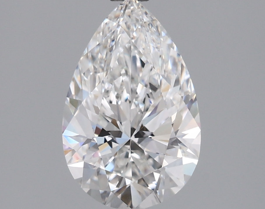 1.46 Carat Pear Shaped, Ideal Cut, D Color, VVS1 Clarity, IGI Certified Lab Grown Diamond