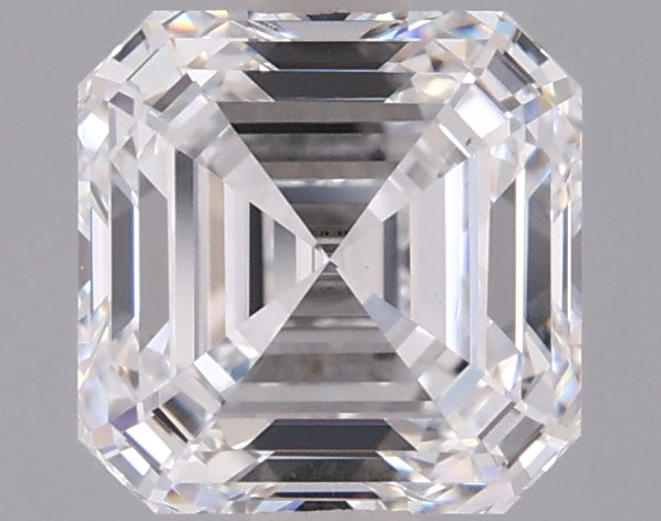1.53 Carat Asscher Shaped, Ideal Cut, D Color, VVS1 Clarity, IGI Certified Lab Grown Diamond