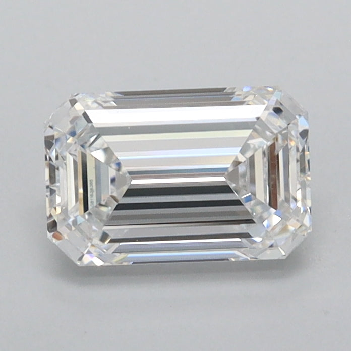 1.05 Carat Emerald Shaped, Ideal Cut, D Color, FL Clarity, IGI Certified Lab Grown Diamond