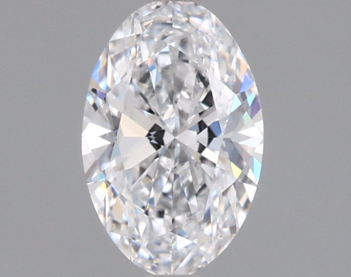 0.98 Carat Oval Shaped, Ideal Cut, D Color, VVS2 Clarity, IGI Certified Lab Grown Diamond