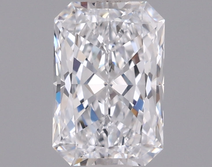 0.95 Carat Radiant Shaped, Ideal Cut, E Color, VVS1 Clarity, IGI Certified Lab Grown Diamond