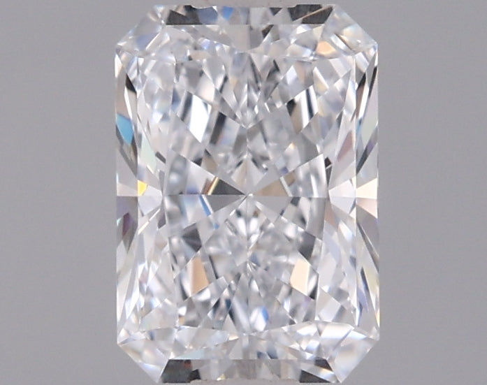 0.93 Carat Radiant Shaped, Ideal Cut, D Color, VVS1 Clarity, IGI Certified Lab Grown Diamond