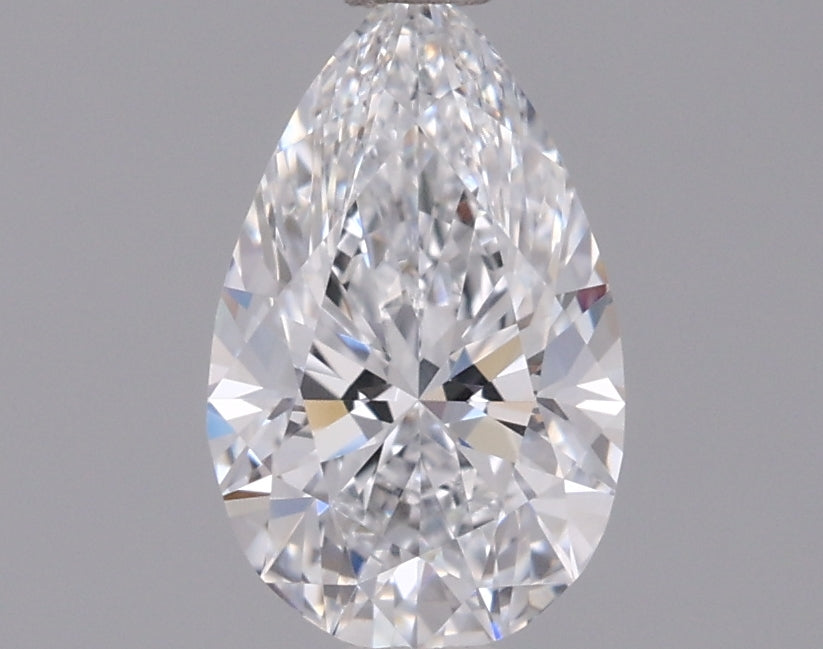 0.96 Carat Pear Shaped, Excellent Cut, D Color, VS1 Clarity, IGI Certified Lab Grown Diamond