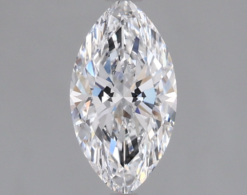 0.91 Carat Marquise Shaped, Ideal Cut, D Color, VVS1 Clarity, IGI Certified Lab Grown Diamond