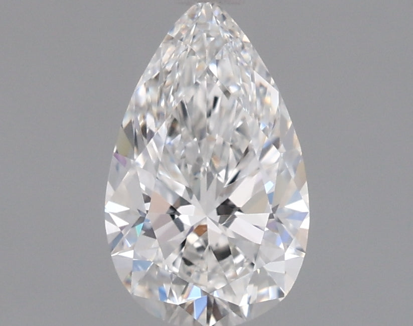 0.89 Carat Pear Shaped, Ideal Cut, E Color, VVS1 Clarity, IGI Certified Lab Grown Diamond