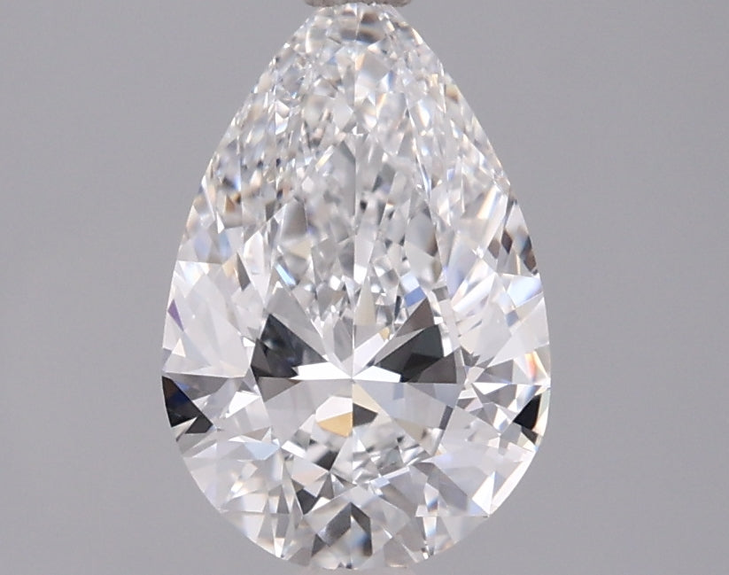 1.43 Carat Pear Shaped, Excellent Cut, D Color, VVS1 Clarity, IGI Certified Lab Grown Diamond