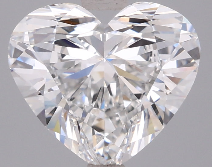 2.02 Carat Heart Shaped, Ideal Cut, E Color, VVS1 Clarity, IGI Certified Lab Grown Diamond