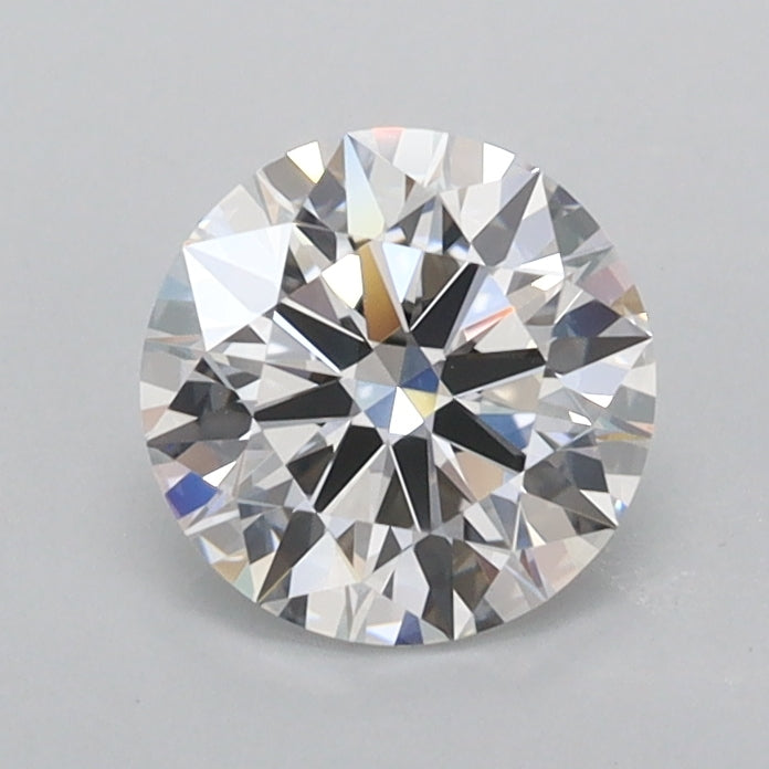 0.94 Carat Round Shaped, Ideal Cut, D Color, FL Clarity, IGI Certified Lab Grown Diamond