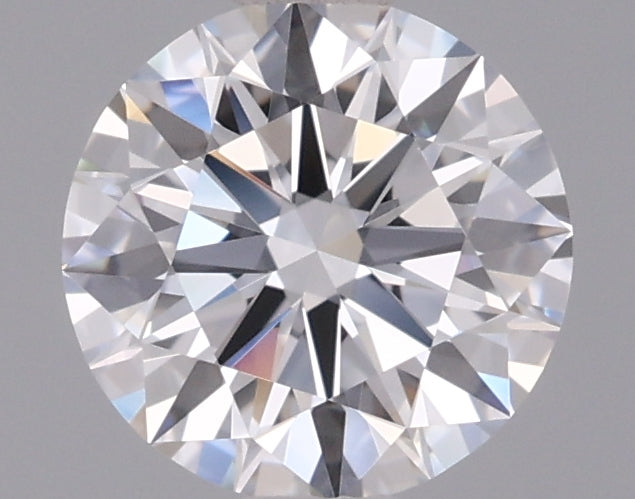 0.88 Carat Round Shaped, Ideal Cut, D Color, VVS2 Clarity, IGI Certified Lab Grown Diamond