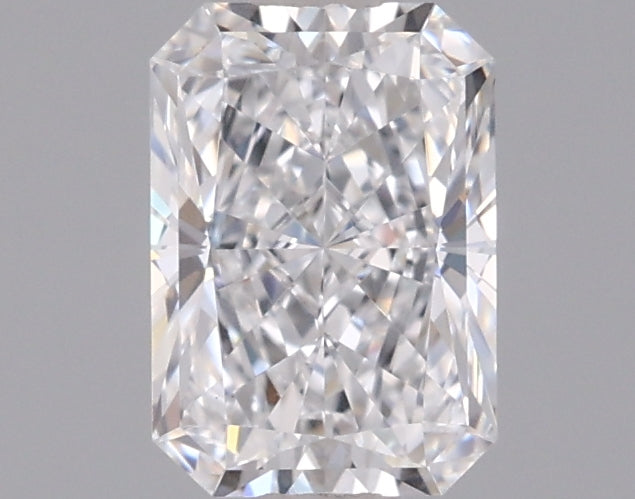0.94 Carat Radiant Shaped, Ideal Cut, D Color, VVS2 Clarity, IGI Certified Lab Grown Diamond