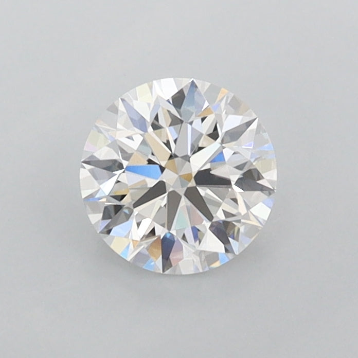 0.56 Carat Round Shaped, Ideal Cut, D Color, FL Clarity, IGI Certified Lab Grown Diamond