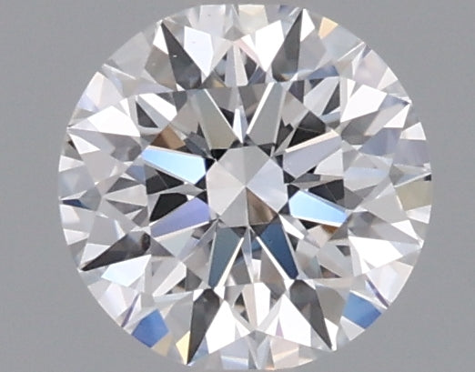 0.55 Carat Round Shaped, Ideal Cut, D Color, VVS1 Clarity, IGI Certified Lab Grown Diamond