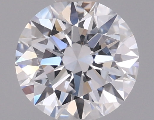 0.55 Carat Round Shaped, Ideal Cut, D Color, VVS1 Clarity, IGI Certified Lab Grown Diamond