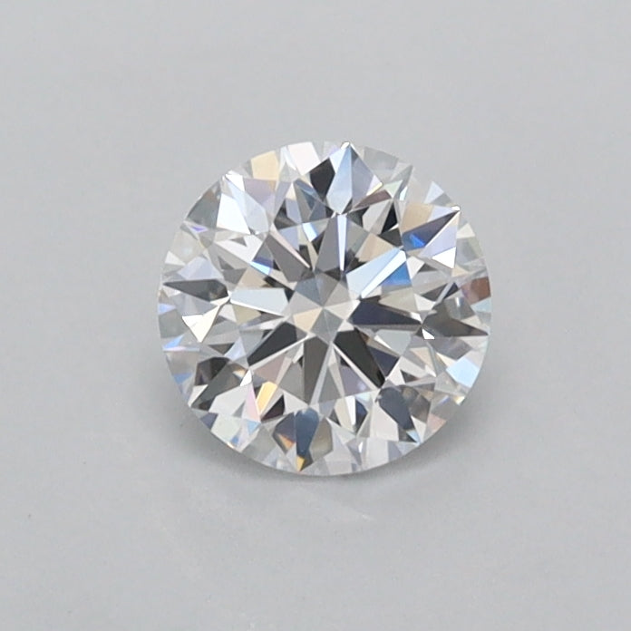 0.48 Carat Round Shaped, Ideal Cut, D Color, FL Clarity, IGI Certified Lab Grown Diamond
