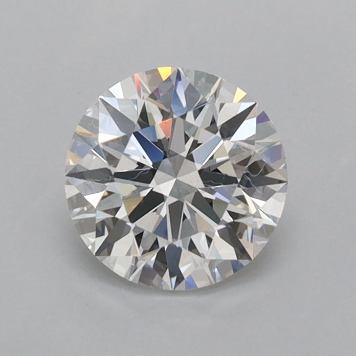 0.87 Carat Round Shaped, Ideal Cut, E Color, FL Clarity, IGI Certified Lab Grown Diamond