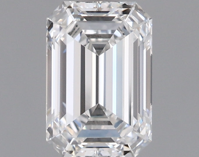 0.97 Carat Emerald Shaped, Ideal Cut, E Color, VS1 Clarity, IGI Certified Lab Grown Diamond