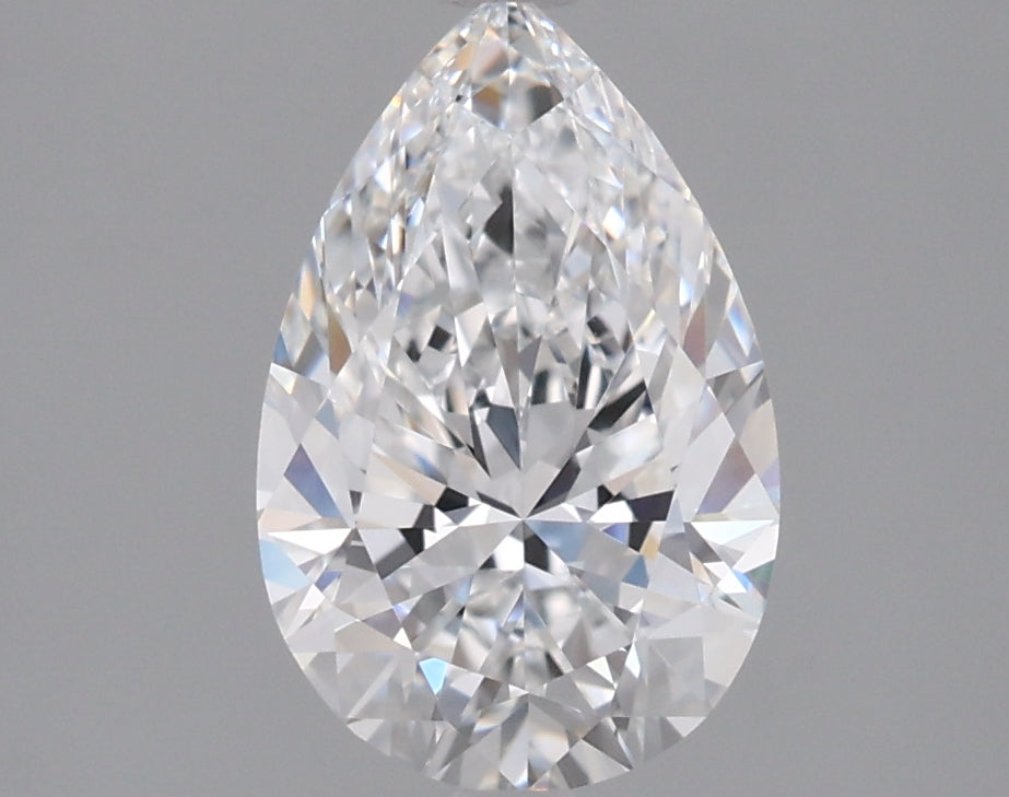 1.54 Carat Pear Shaped, Ideal Cut, D Color, VVS1 Clarity, IGI Certified Lab Grown Diamond