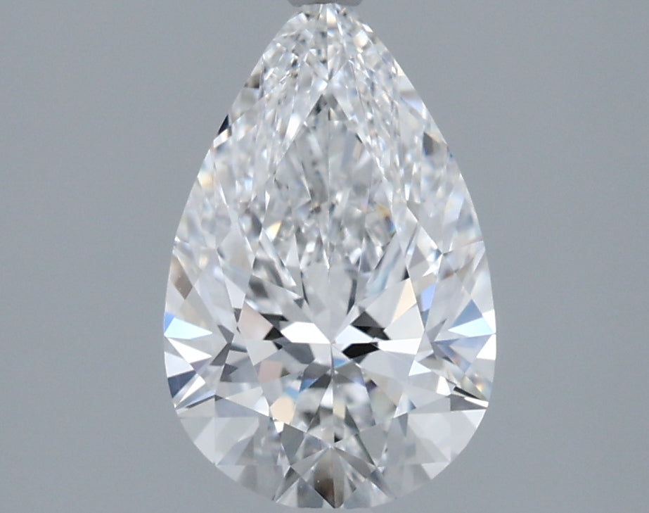 1.44 Carat Pear Shaped, Excellent Cut, D Color, VVS1 Clarity, IGI Certified Lab Grown Diamond