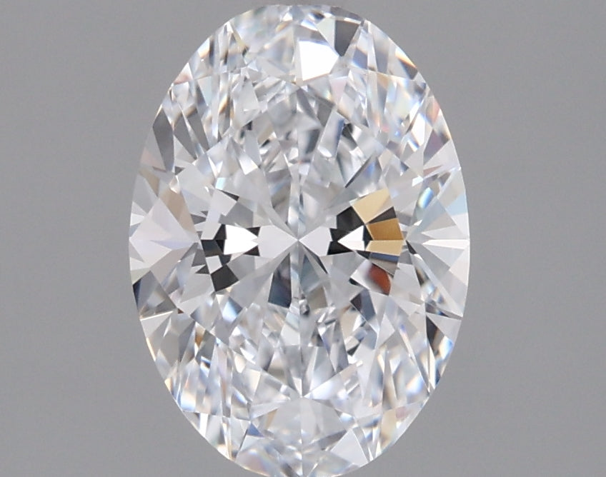 1.42 Carat Oval Shaped, Ideal Cut, D Color, VVS1 Clarity, IGI Certified Lab Grown Diamond