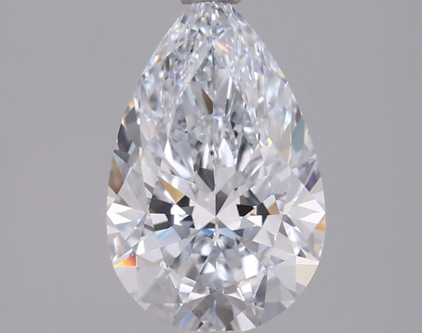 1.52 Carat Pear Shaped, Ideal Cut, E Color, VVS1 Clarity, IGI Certified Lab Grown Diamond