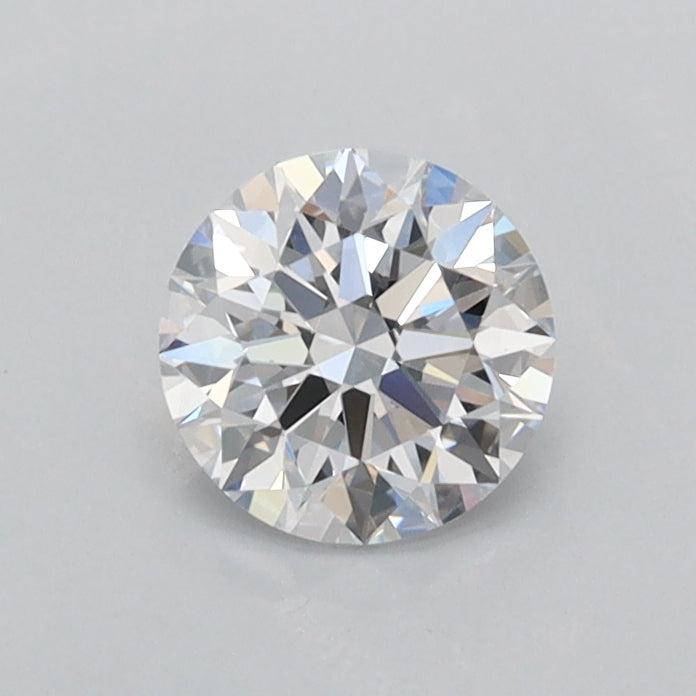0.67 Carat Round Shaped, Excellent Cut, E Color, FL Clarity, IGI Certified Lab Grown Diamond