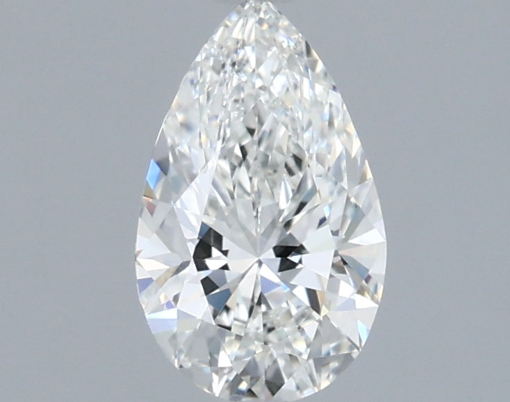 0.96 Carat Pear Shaped, Ideal Cut, F Color, VVS2 Clarity, IGI Certified Lab Grown Diamond