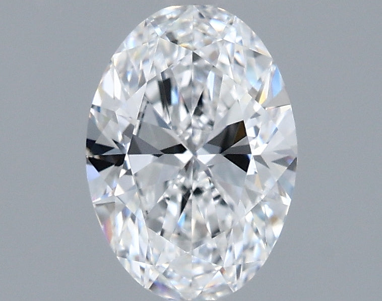 0.97 Carat Oval Shaped, Ideal Cut, D Color, VVS2 Clarity, IGI Certified Lab Grown Diamond
