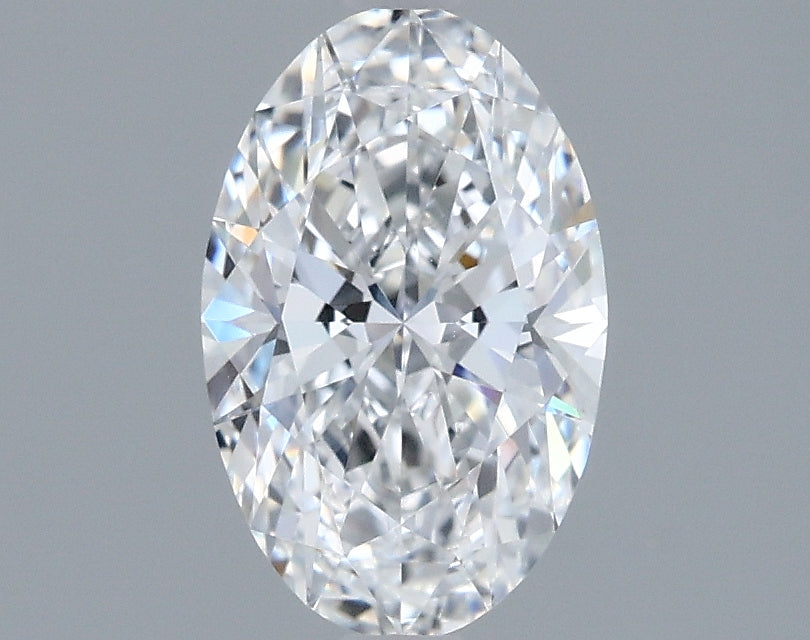 0.98 Carat Oval Shaped, Ideal Cut, D Color, VVS1 Clarity, IGI Certified Lab Grown Diamond