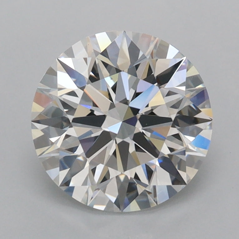 2.00 Carat Round Shaped, Ideal Cut, E Color, FL Clarity, IGI Certified Lab Grown Diamond