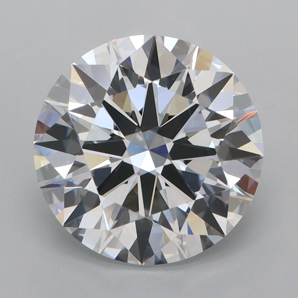 3.93 Carat Round Shaped, Ideal Cut, D Color, FL Clarity, IGI Certified Lab Grown Diamond