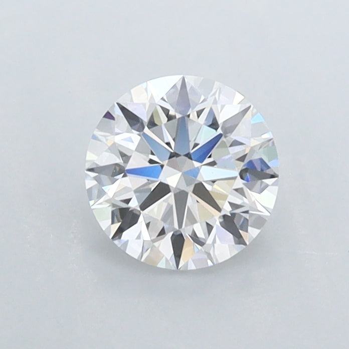 0.59 Carat Round Shaped, Ideal Cut, D Color, IF Clarity, IGI Certified Lab Grown Diamond