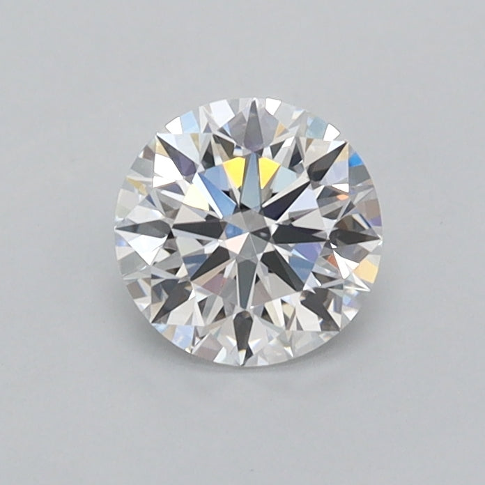 0.61 Carat Round Shaped, Ideal Cut, D Color, FL Clarity, IGI Certified Lab Grown Diamond