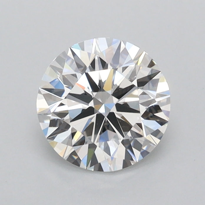 0.98 Carat Round Shaped, Ideal Cut, D Color, VVS2 Clarity, IGI Certified Lab Grown Diamond