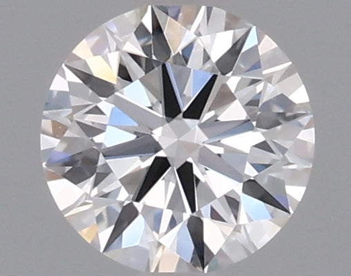 0.46 Carat Round Shaped, Ideal Cut, D Color, VVS2 Clarity, IGI Certified Lab Grown Diamond