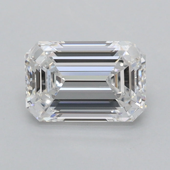 1.02 Carat Emerald Shaped, Ideal Cut, D Color, FL Clarity, IGI Certified Lab Grown Diamond