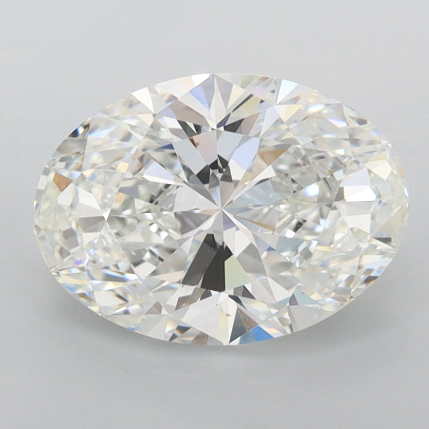 2.50 Carat Oval Shaped, Ideal Cut, E Color, FL Clarity, IGI Certified Lab Grown Diamond