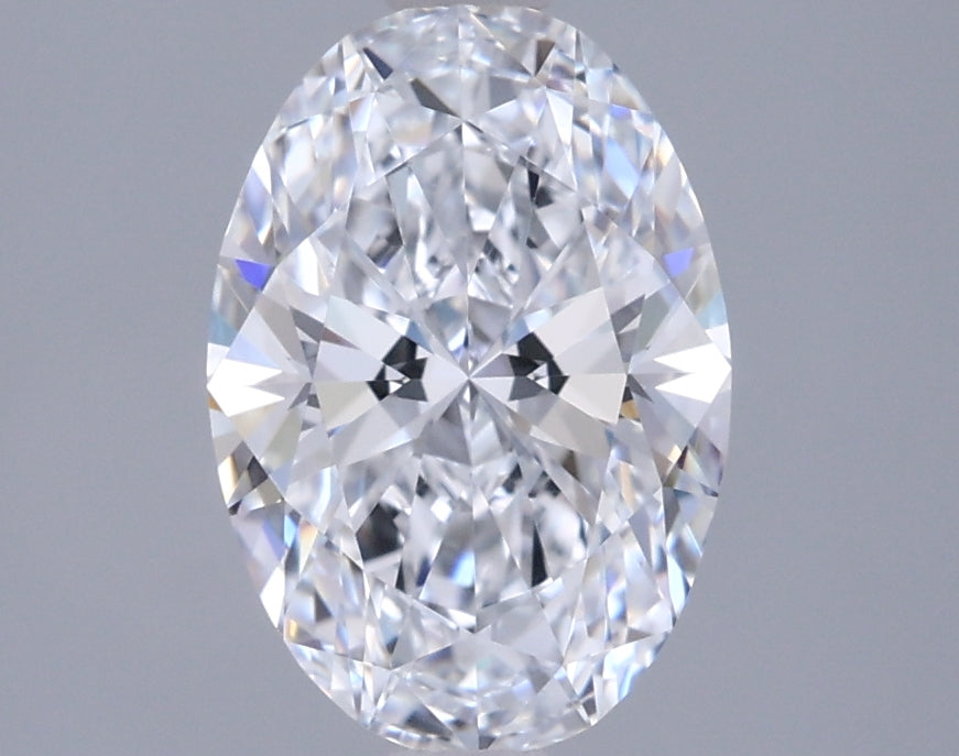1.67 Carat Oval Shaped, Ideal Cut, D Color, VVS1 Clarity, IGI Certified Lab Grown Diamond