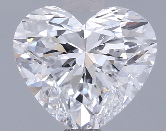 1.30 Carat Heart Shaped, Ideal Cut, D Color, VVS1 Clarity, IGI Certified Lab Grown Diamond