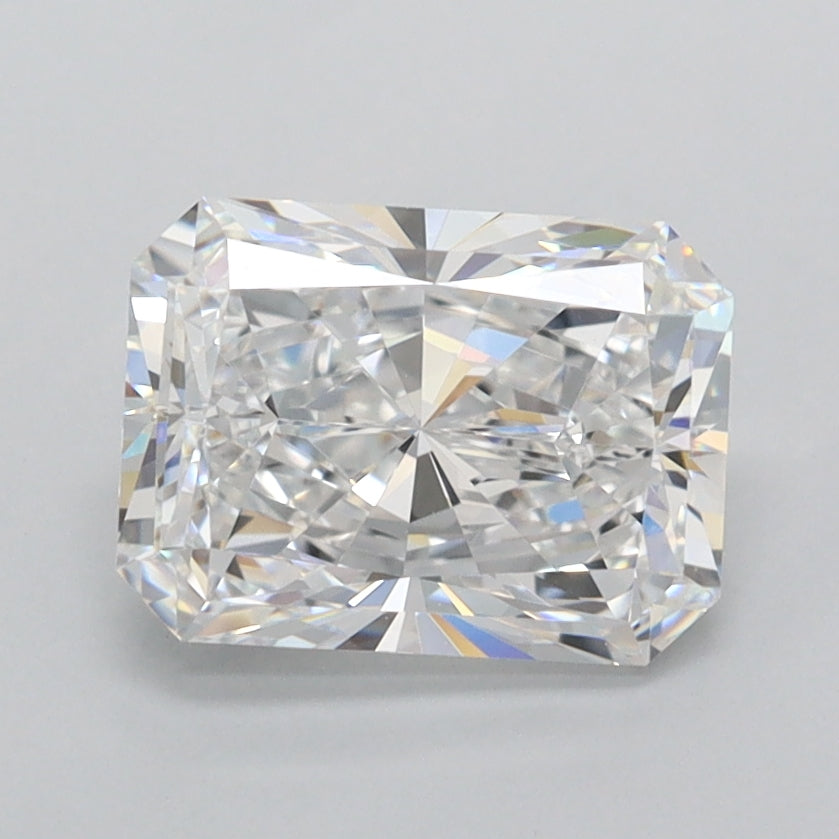 2.00 Carat Radiant Shaped, Ideal Cut, D Color, FL Clarity, IGI Certified Lab Grown Diamond