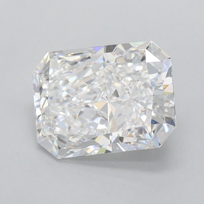 1.02 Carat Radiant Shaped, Ideal Cut, D Color, VVS1 Clarity, IGI Certified Lab Grown Diamond
