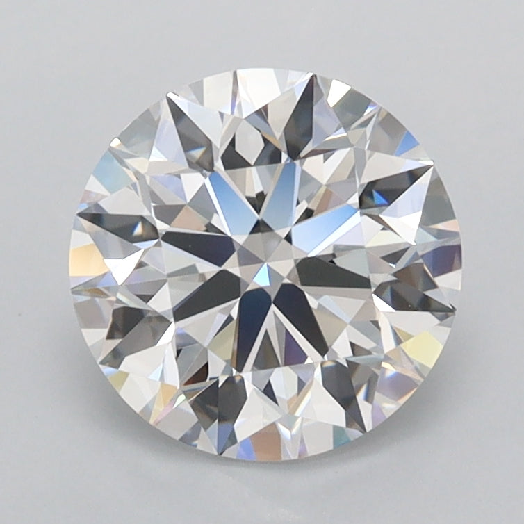 1.91 Carat Round Shaped, Ideal Cut, D Color, FL Clarity, IGI Certified Lab Grown Diamond