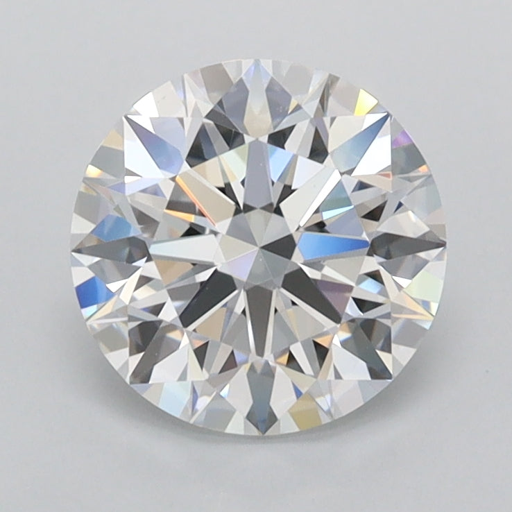 1.68 Carat Round Shaped, Ideal Cut, D Color, FL Clarity, IGI Certified Lab Grown Diamond