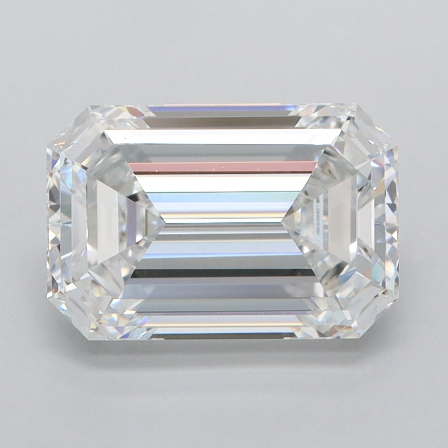 2.89 Carat Emerald Shaped, Ideal Cut, D Color, FL Clarity, IGI Certified Lab Grown Diamond