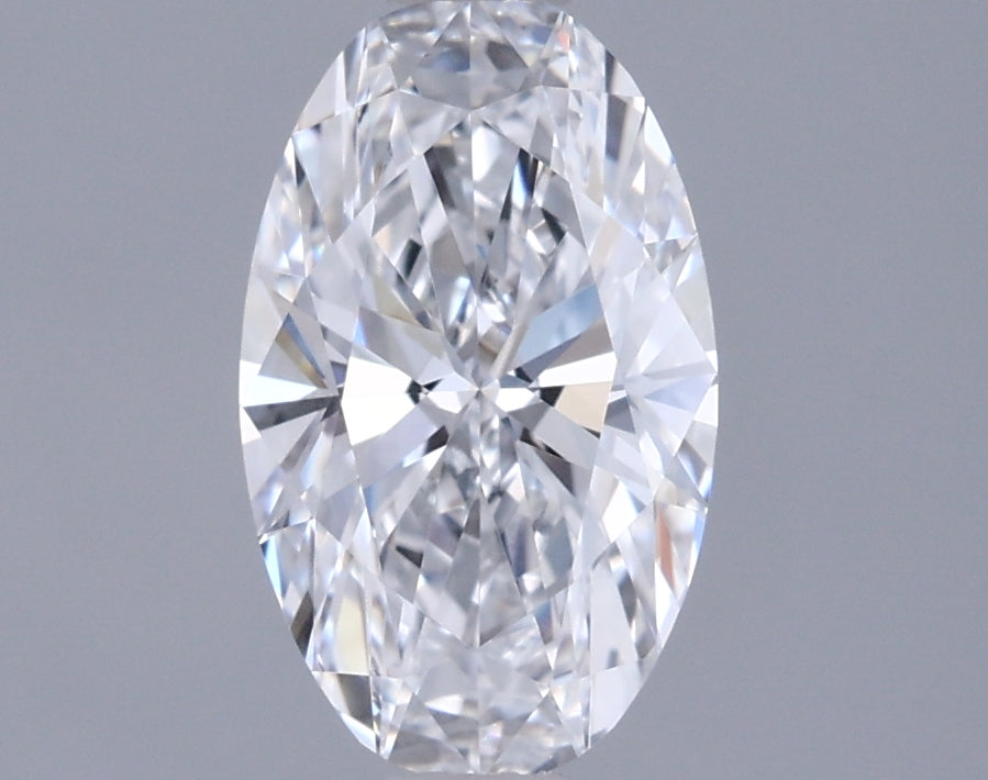 0.98 Carat Oval Shaped, Ideal Cut, D Color, VVS1 Clarity, IGI Certified Lab Grown Diamond
