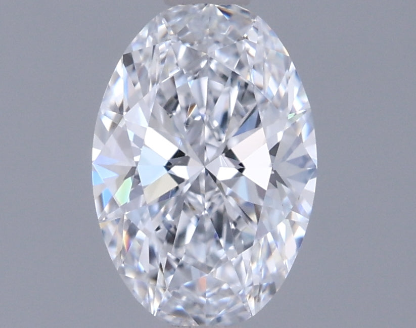 0.94 Carat Oval Shaped, Ideal Cut, D Color, VVS1 Clarity, IGI Certified Lab Grown Diamond